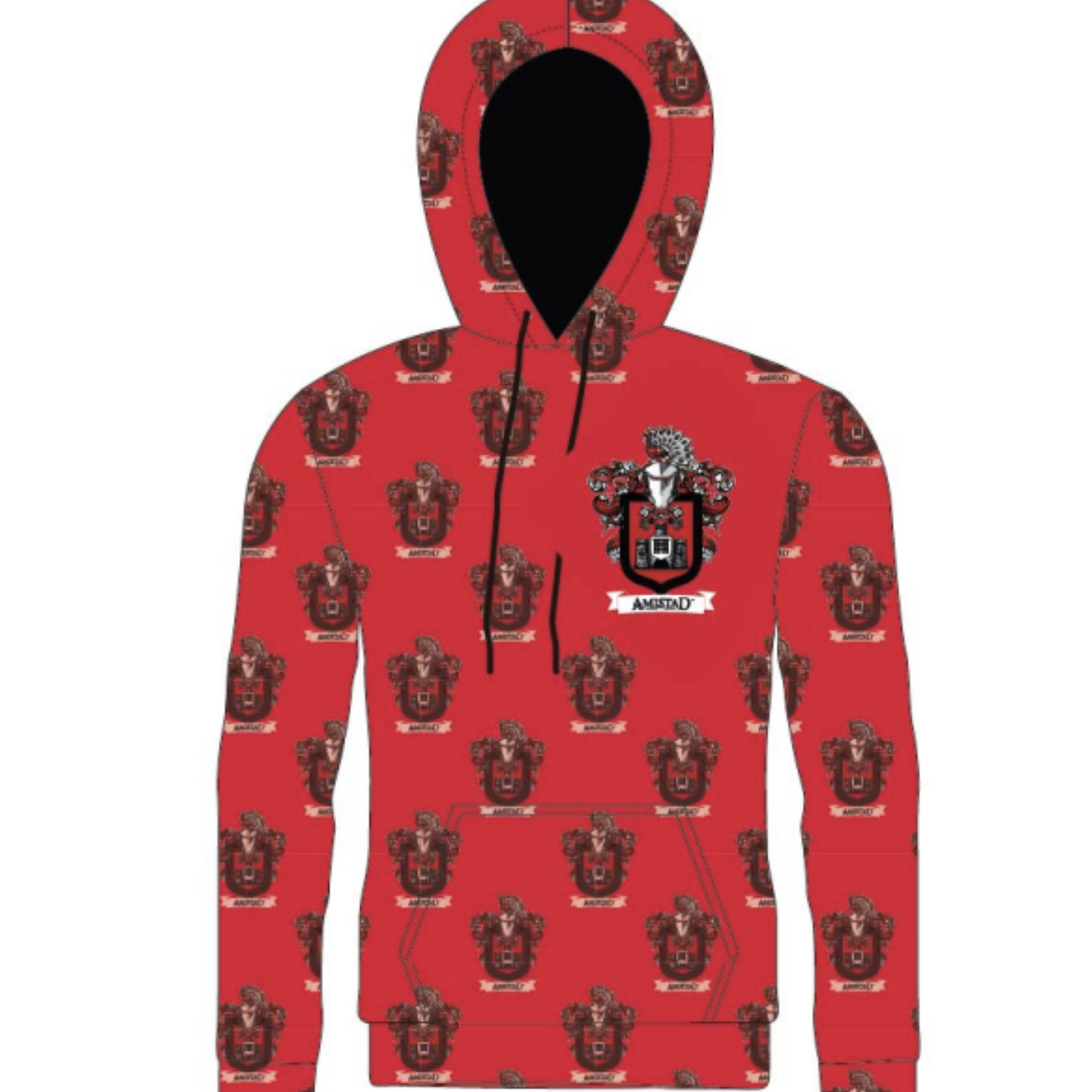 Amistad House All Over Print Pullover – The Ron Clark Academy