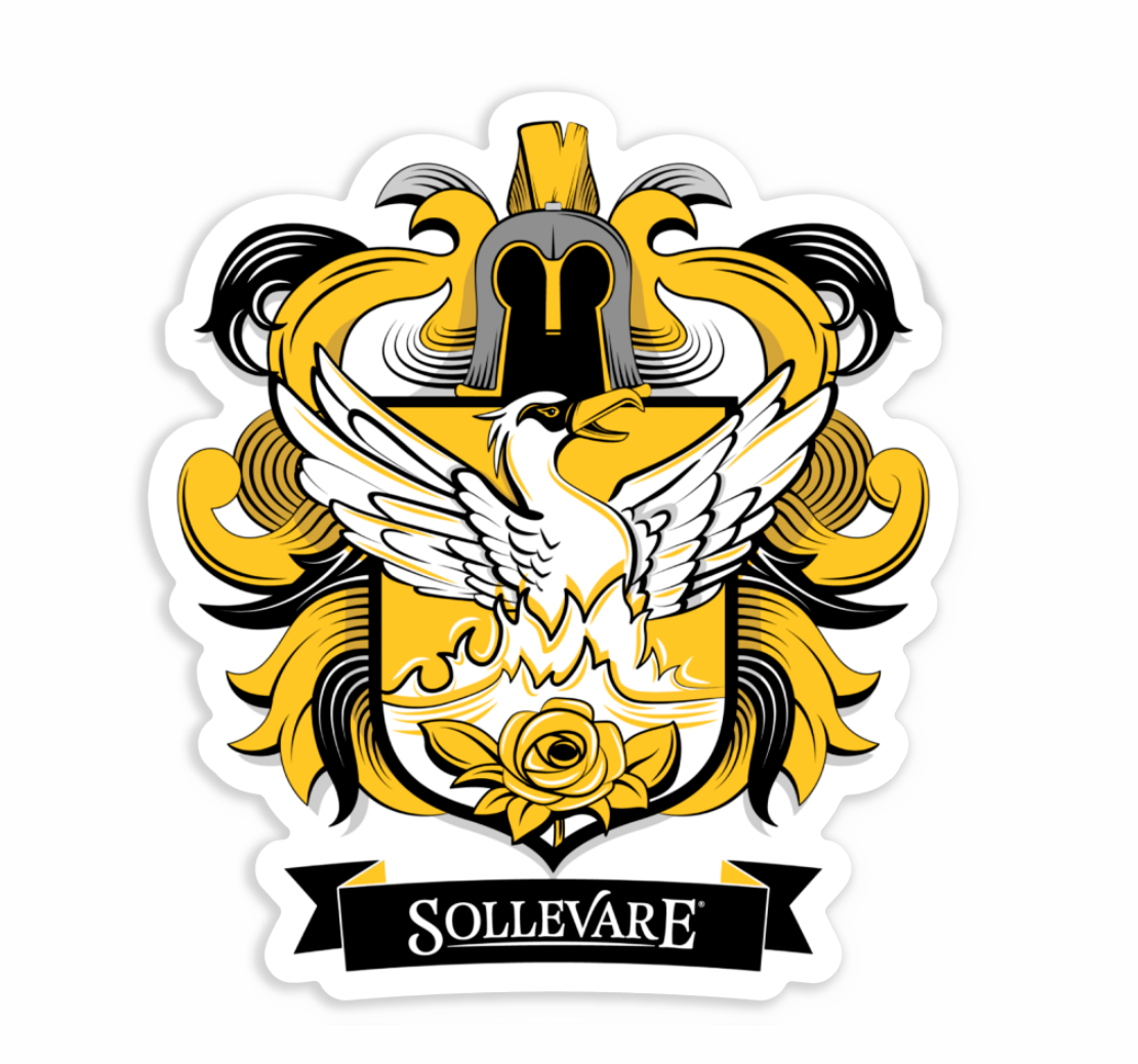 Sollevare Sign Sollevare House Crest Cut Out 12