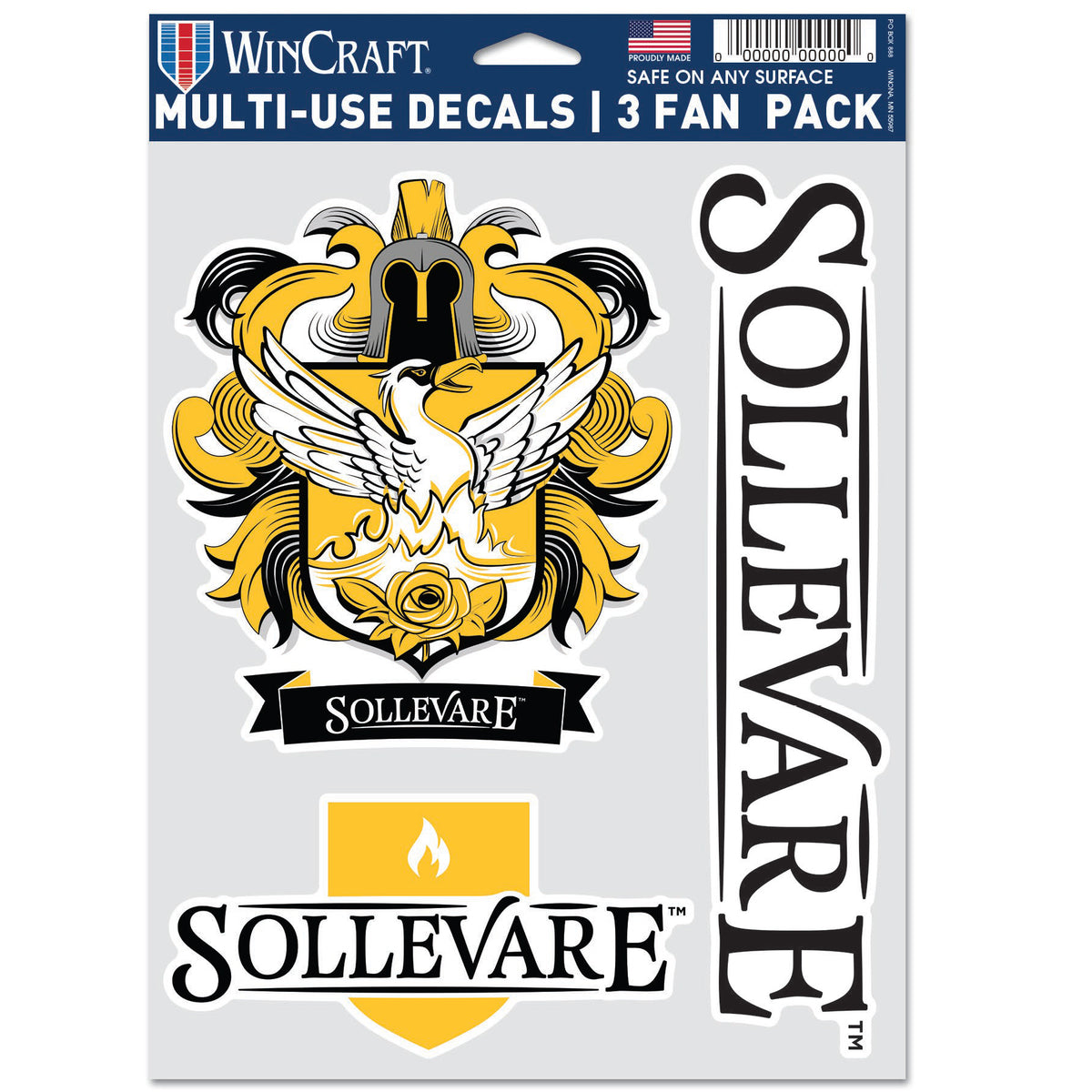Sollevare Sign Sollevare House 3-Pack Multi-Use Decal Sheet – The Ron Clark Academy